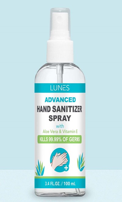 Lunes Hand Sanitizer Spray (Lunes Hand Sanitizer Spray 100ml)